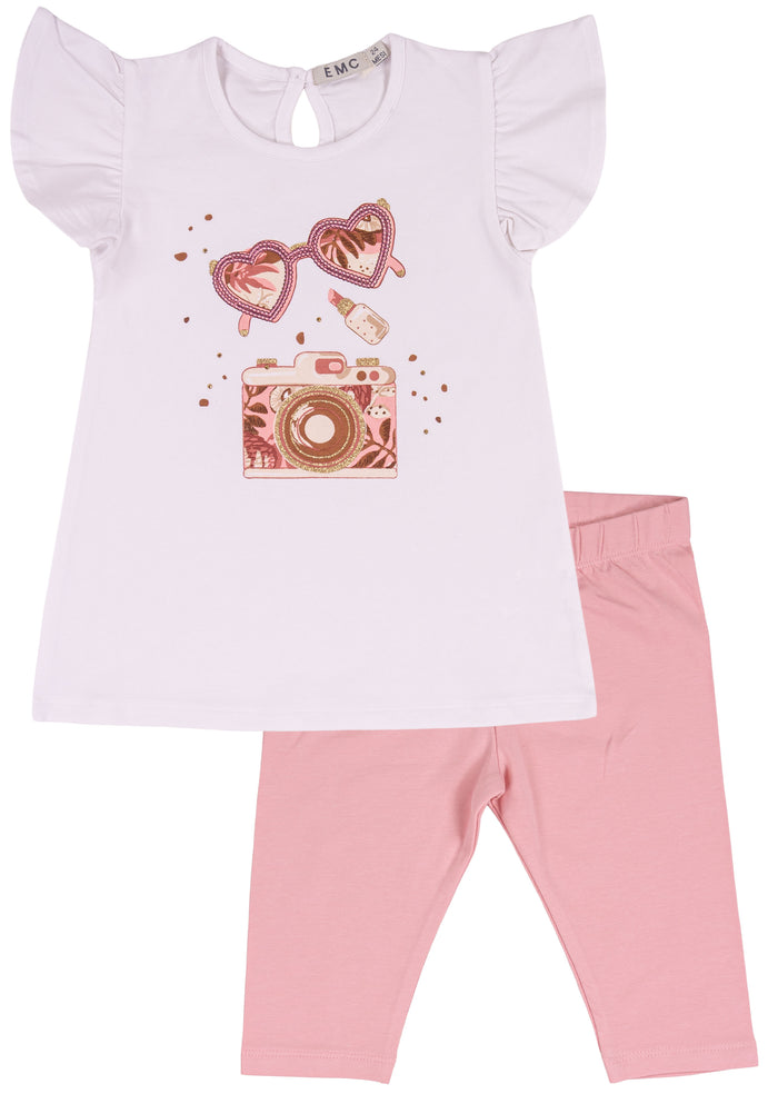 Completo Lungo Bco Rosa