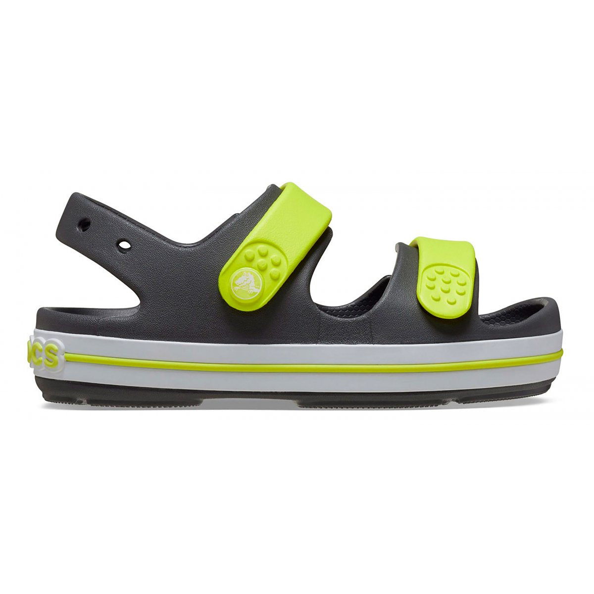 Crocband Sandalo Grigio Lime