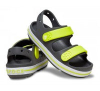 Crocband Sandalo Grigio Lime