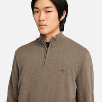 Maglione Da Uomo Con Zip In Lana Merino Cohas Brook Marr