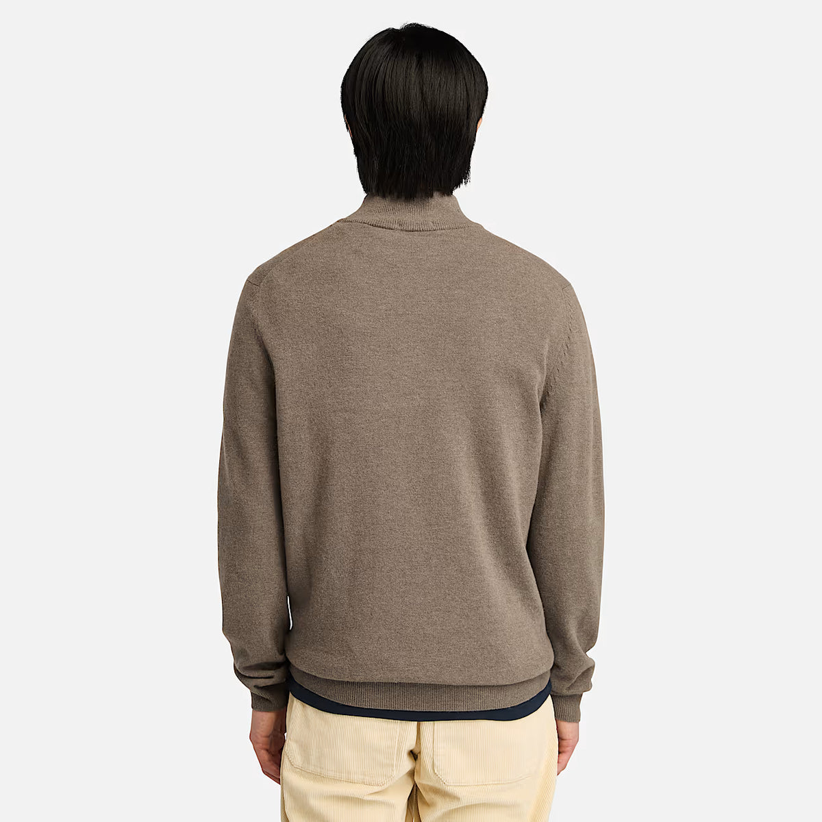 Maglione Da Uomo Con Zip In Lana Merino Cohas Brook Marr