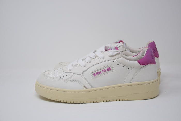 Sneakers Slam Bianco-Fucsia