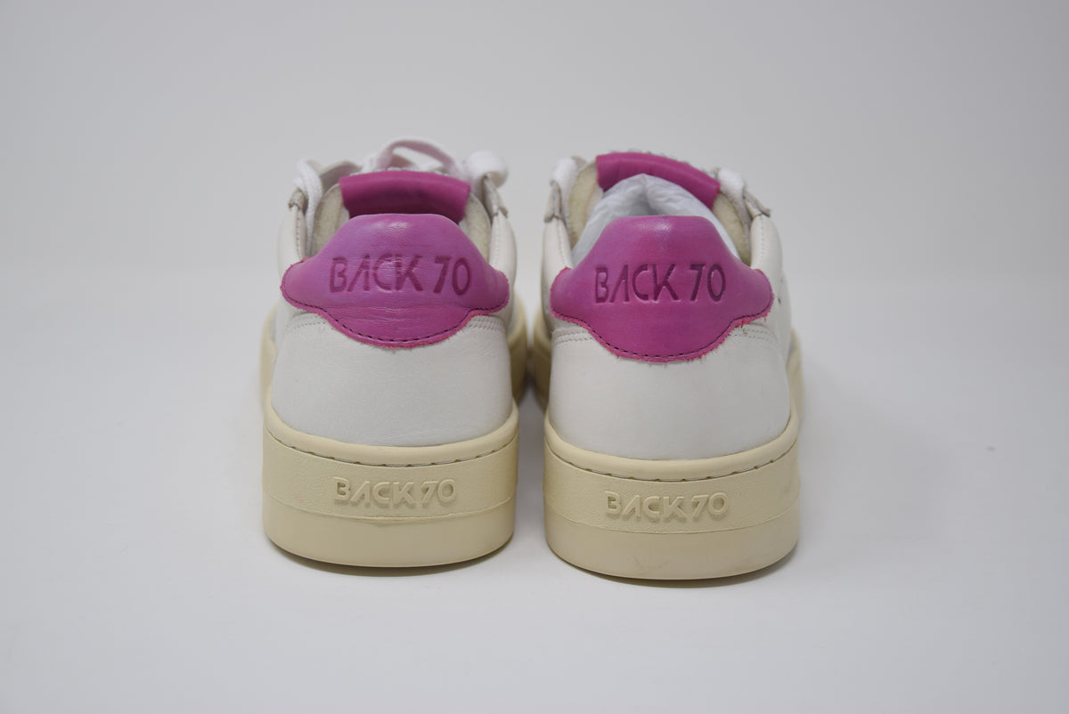 Sneakers Slam Bianco-Fucsia