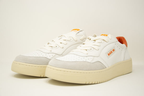 Sneakers Uomo Slam Bianco Arancio