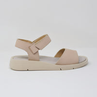 Sandalo Morbido In Nabuk Beige