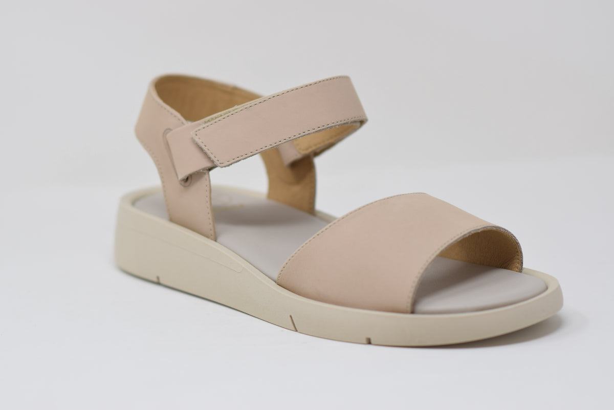 Sandalo Morbido In Nabuk Beige