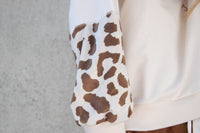Felpa Girocollo Beige