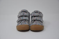 Scarpa Cocoon Suede Grigio-Lana Strappi