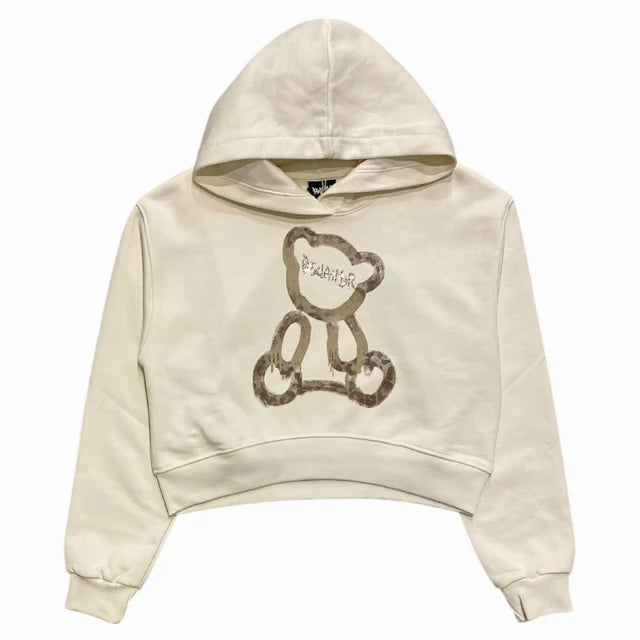 Felpa Cappuccio Beige