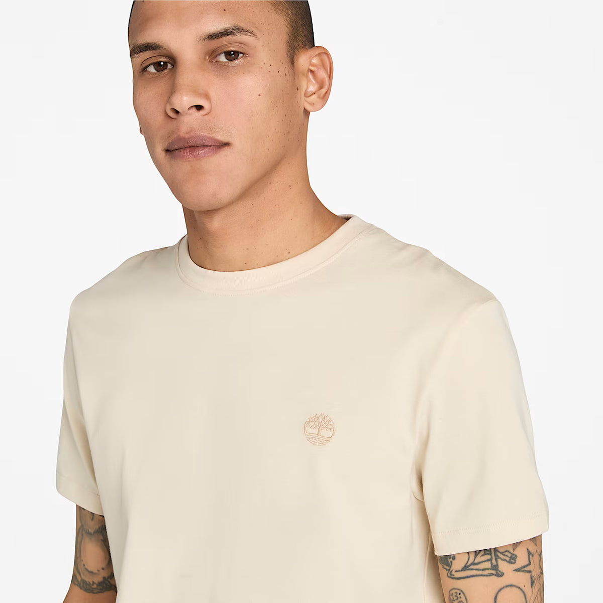 T-Shirt Da Uomo Dunstan River Beige