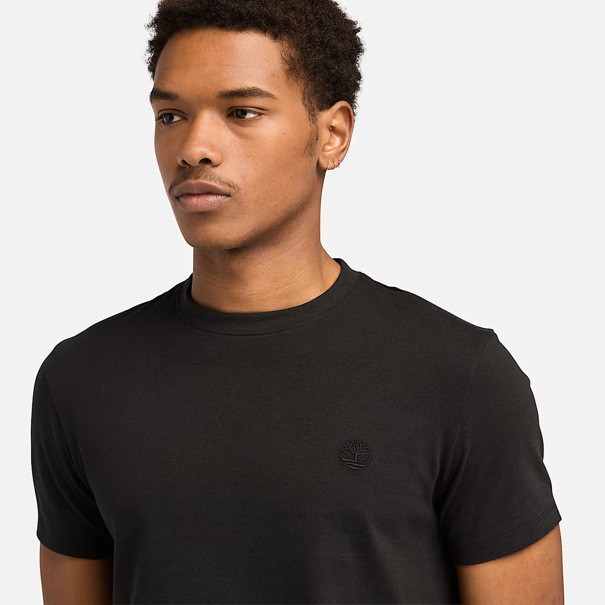 T-Shirt Da Uomo Dunstan River Nera