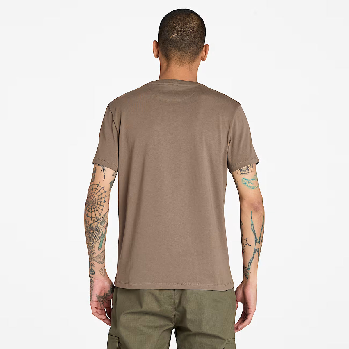 T-Shirt Da Uomo Dunstan River Marrone