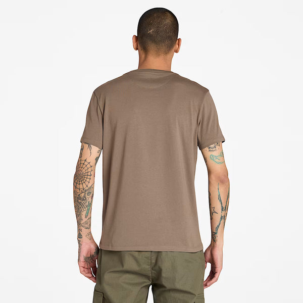 T-Shirt Da Uomo Dunstan River Marrone