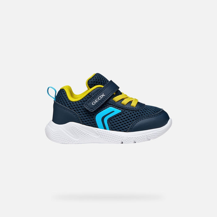 Scarpa Sport Da Bambino Con Strappo Blu