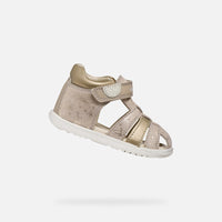 Sandalo Da Bambina Glitter Bianco