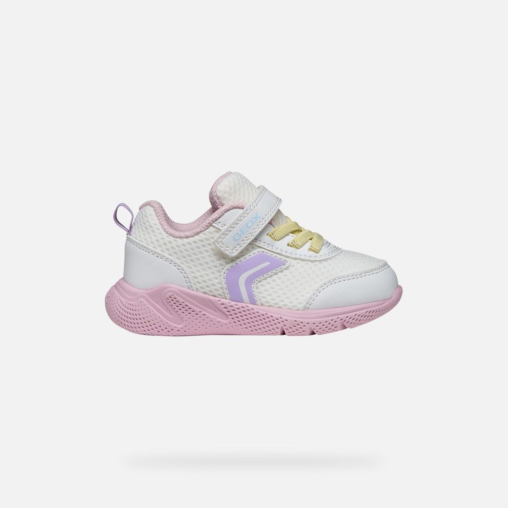 Scarpa Sport Da Bambina Bianco Lilla
