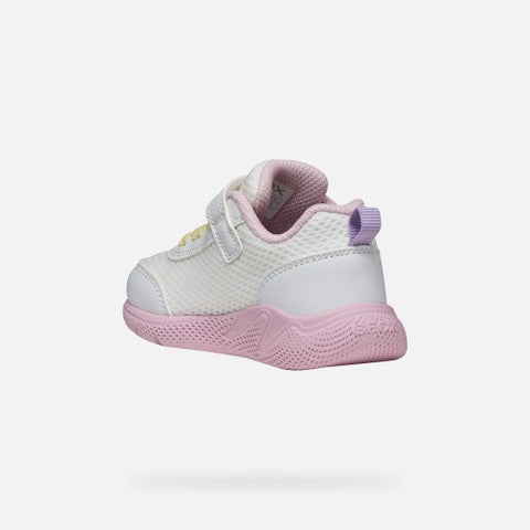 Scarpa Sport Da Bambina Bianco Lilla