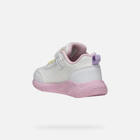 Scarpa Sport Da Bambina Bianco Lilla