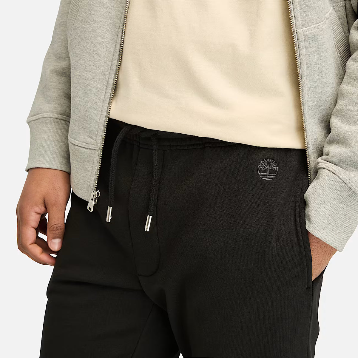 Pantalone In Felpa Da Uomo Nero
