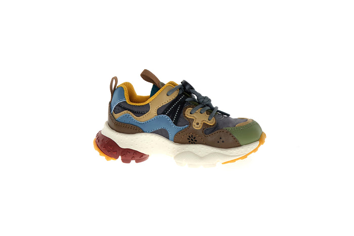 Sneaker Yamano 3 Junior Militare Light Brown Dark