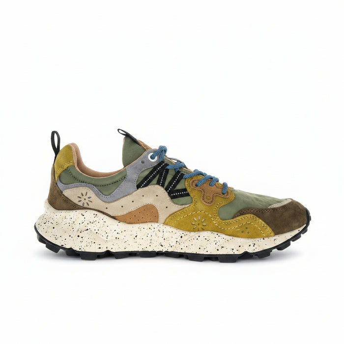 Sneakers Da Uomo Yamano 3 Brown Military Cognac