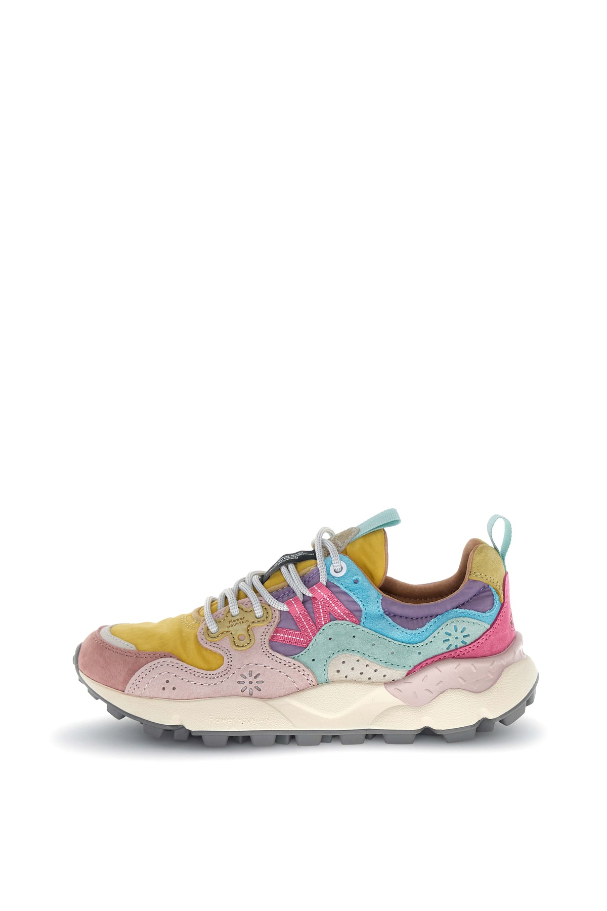 Sneakers Yamano 3 Donna Ocra Rosa