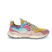 Sneakers Yamano 3 Donna Ocra Rosa