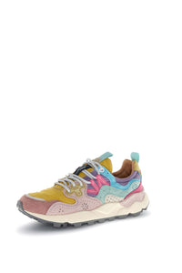 Sneakers Yamano 3 Donna Ocra Rosa