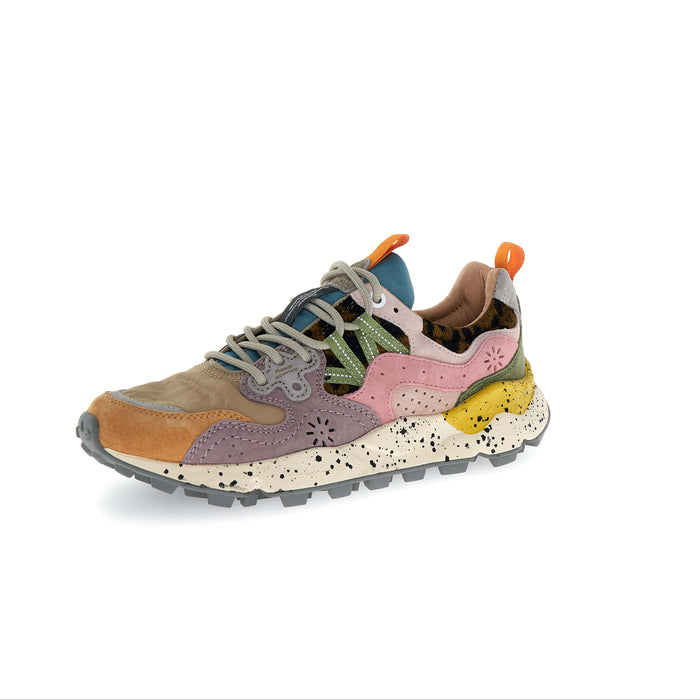Sneaker da donna Yamano 3 Knitted Fabric Leo Light Musta