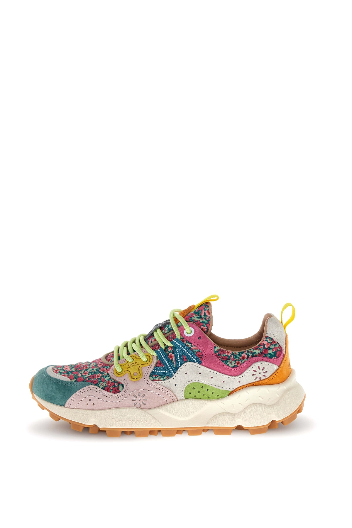 Sneakers Yamano 3 Donna Flower Cipria Fucsia
