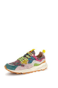 Sneakers Yamano 3 Donna Flower Cipria Fucsia