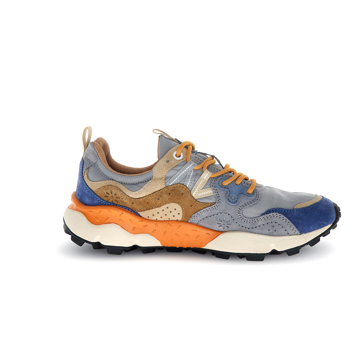 Sneakers Yamano 3 Uni Navy Grigio Taupe