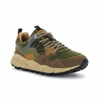 Sneakers Da Donna Yamano 3 Brown Militare Zucca