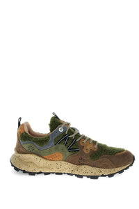 Sneakers Da Donna Yamano 3 Brown Militare Zucca