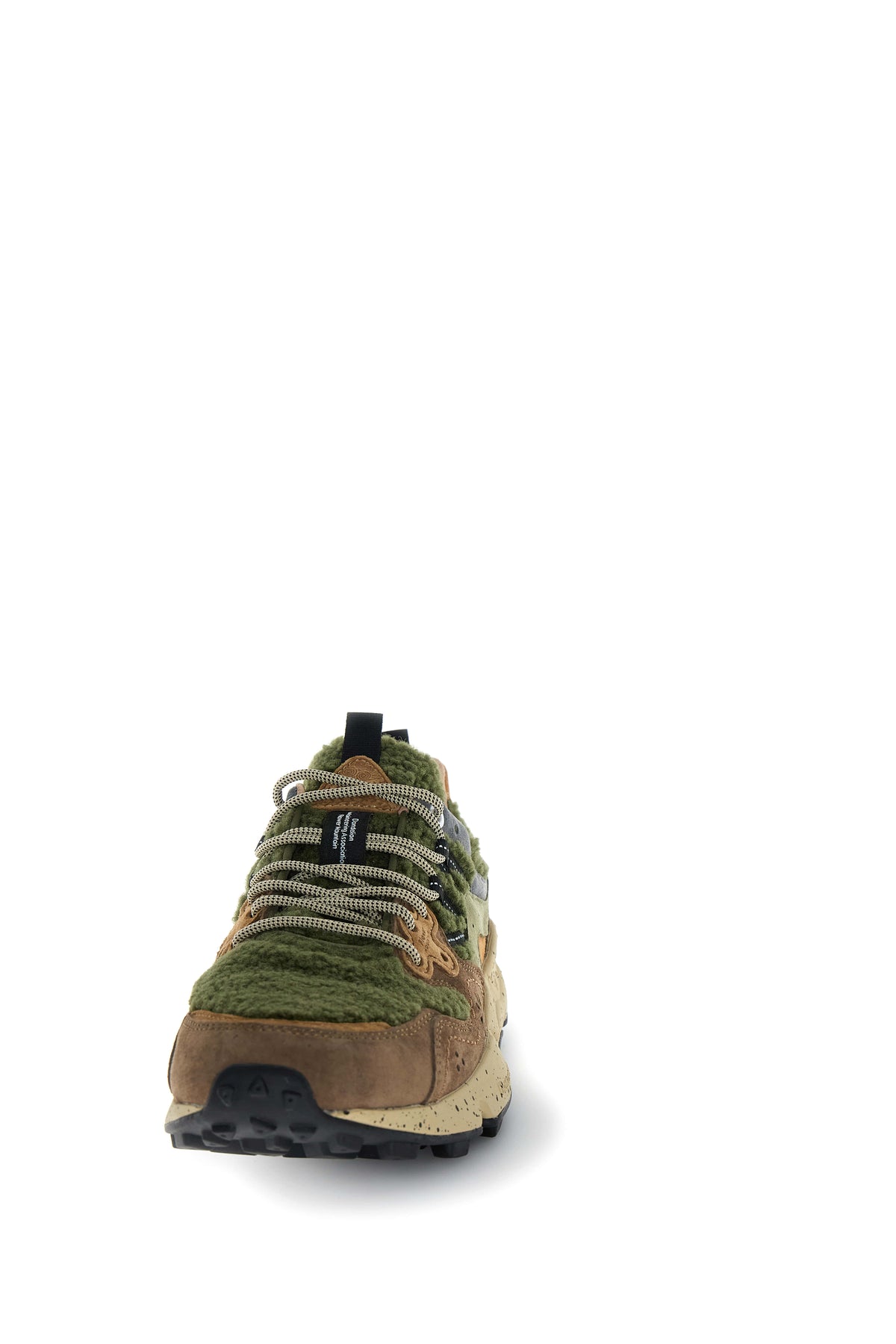 Sneakers Da Donna Yamano 3 Brown Militare Zucca