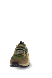Sneakers Da Donna Yamano 3 Brown Militare Zucca