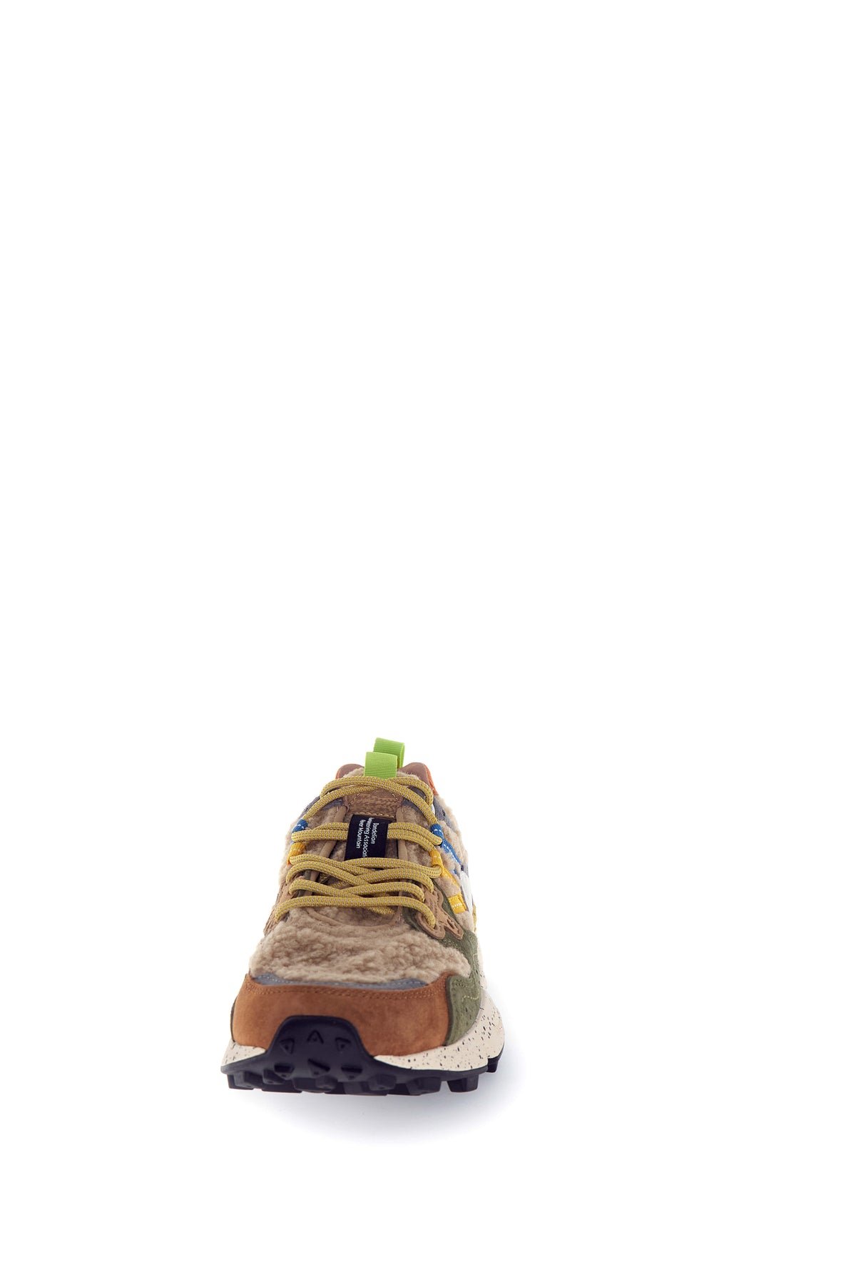 Sneaker da donna Yamano 3 Suede Teddy Mud Grey Off White