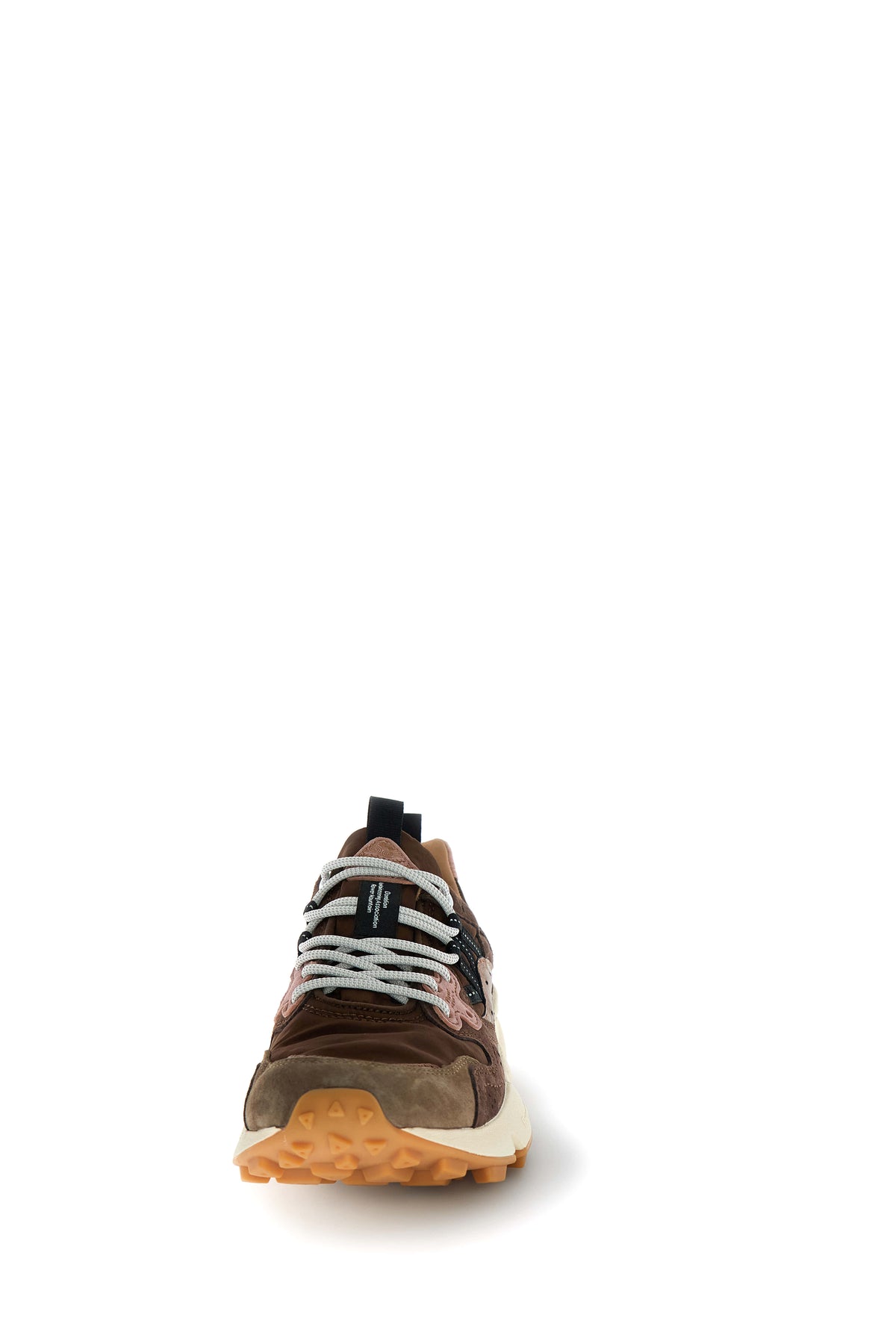 Sneakers Da Donna Yamano 3 Laminated Goat Skin Brown Bro