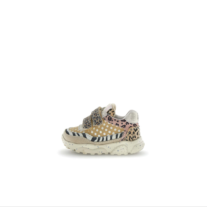 Sneakers Primo Passo Amantea 2 Con Strappo Animalier Bei