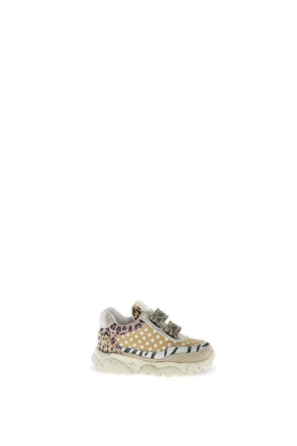 Sneakers Primo Passo Amantea 2 Con Strappo Animalier Bei