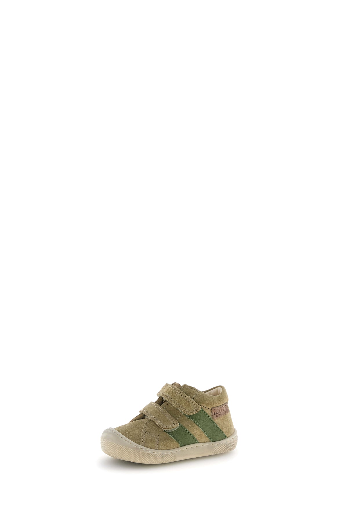 Primi Passi Barefoot A Strappo Suede Beige