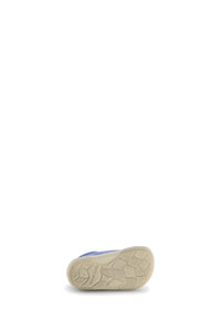 Primi Passi Barefoot A Strappo Celeste Beige