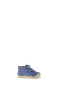 Primi Passi Barefoot A Strappo Celeste Beige