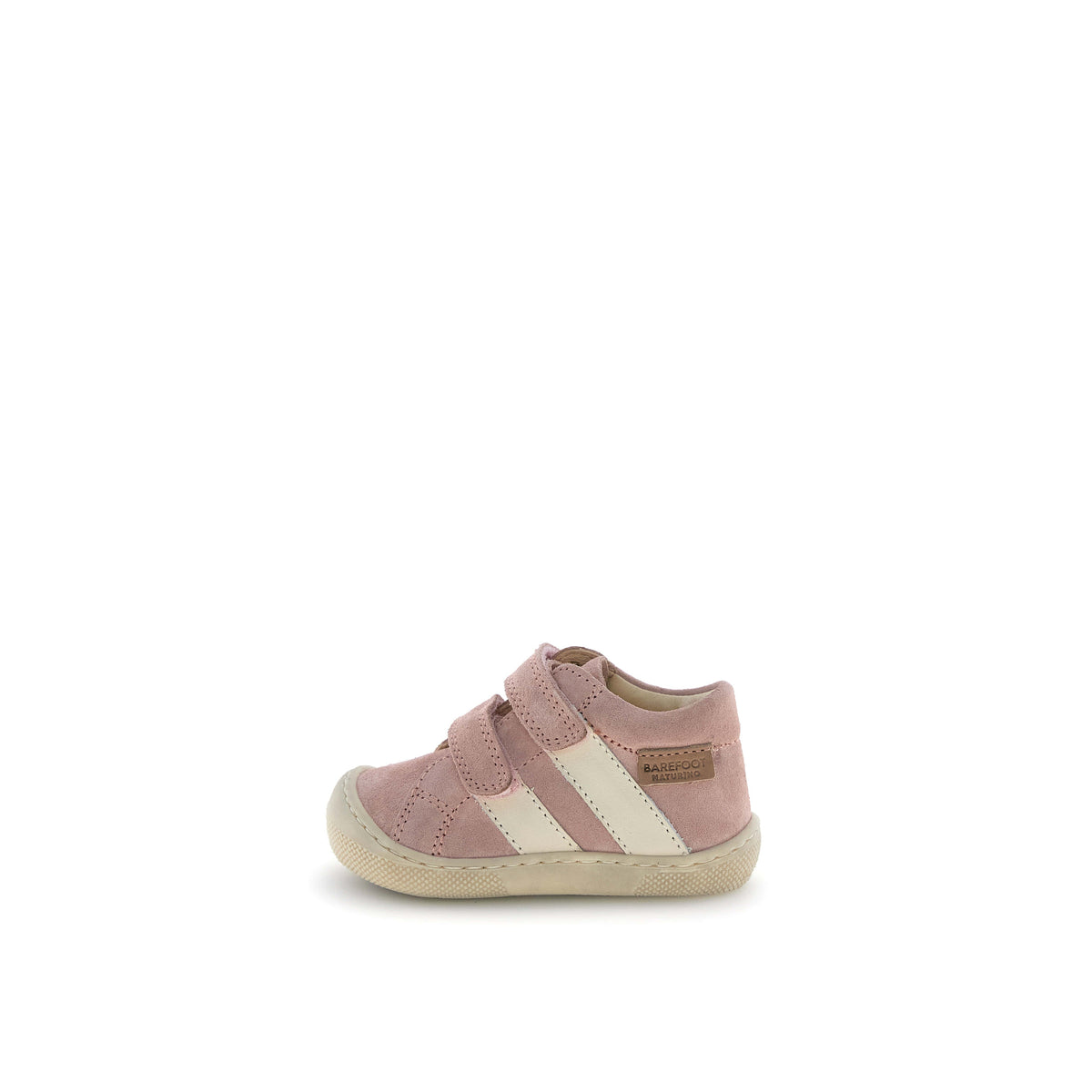 Primi Passi Barefoot A Strappo Rosa Milk