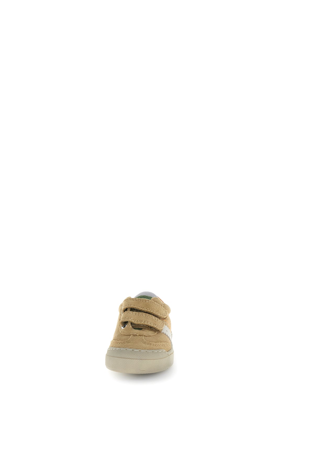 Sneakers Riby A Strappo Suede Sabbia