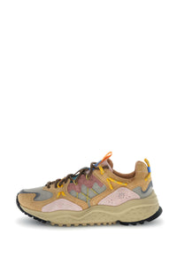 Sneakers Da Donna Yamabushi Cognac Taupe Pink