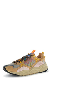 Sneakers Da Donna Yamabushi Cognac Taupe Pink