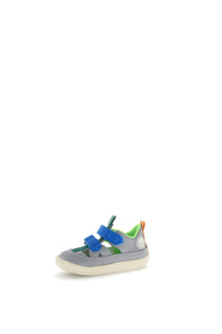 Sandalo Naturino Giommy Pelle Grigio