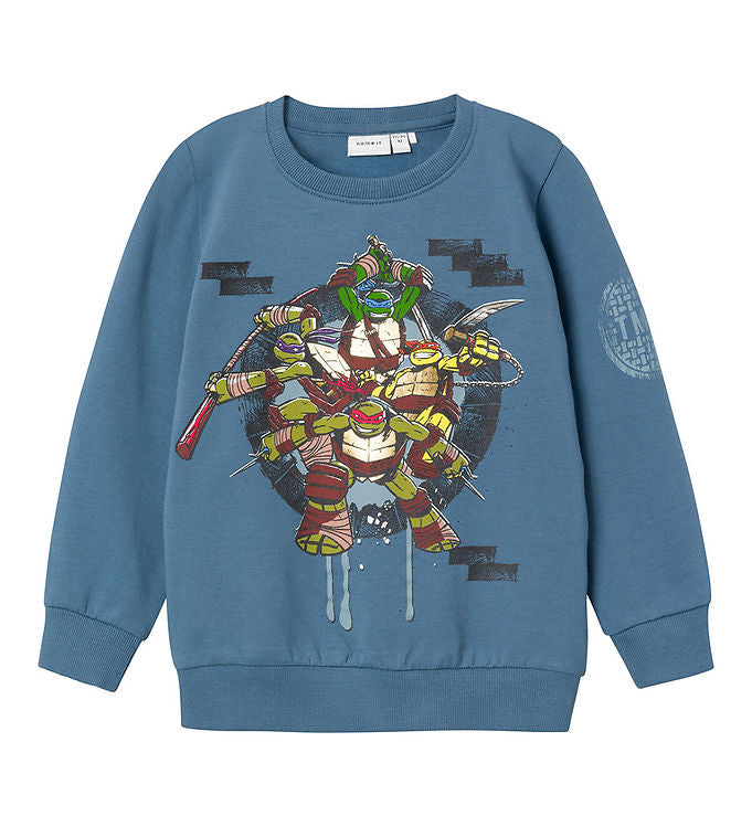Sweatshirt Tartarughe Ninja Blu