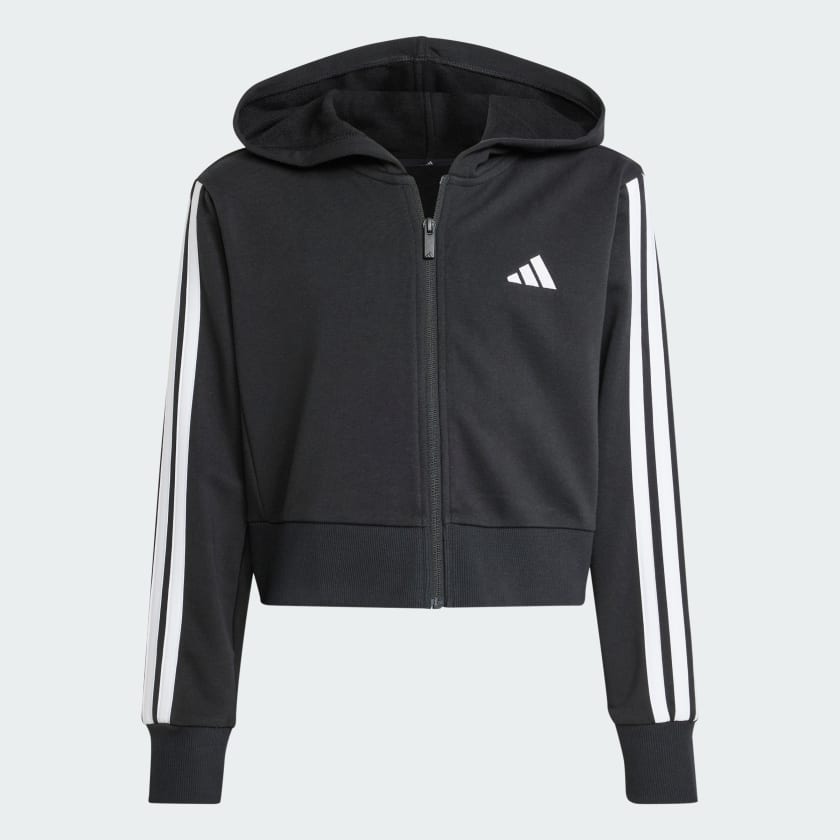Felpa Crop Nera Junior